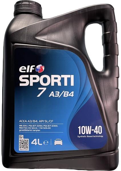 ELF SPORTI 7 A3/B4 10W40 Motor Yağı 4 Litre