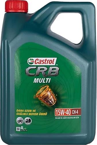 Castrol Crb Multi 15W-40 Motor Yağı 4 Litre