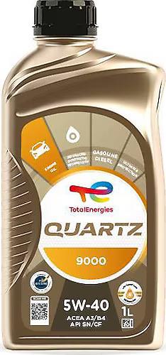 TOTAL QUARTZ 9000 5W-40 Motor Yağı 1 Litre