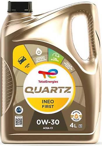 TOTAL QUARTZ INEO FIRST 0W30 Motor Yağı 4 Litre