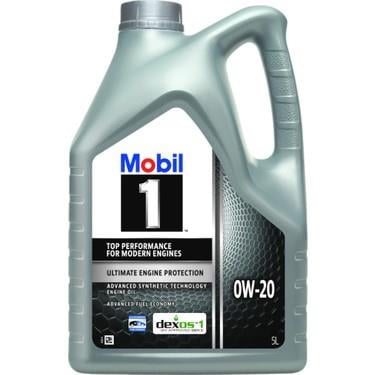 MOBİL 1 0W20 Motor Yağı 5 Litre