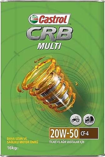 Castrol Crb Multi 20W-50 Motor Yağı 16 Litre