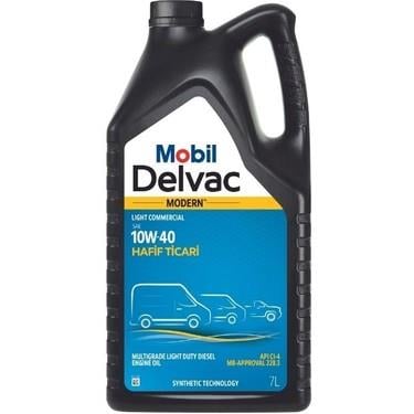 MOBİL 1 DELVAC M LIGHT COM 10W40 Motor Yağı 7 Litre