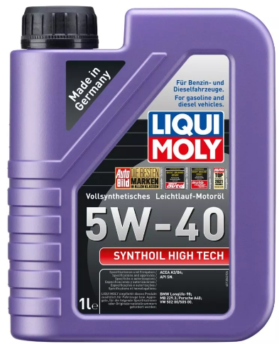 LIQUI MOLY Synthoil High Tech 5W-40 Motor Yağı 1 Litre