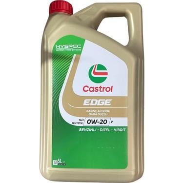 Castrol Edge 0W-20 LL Motor Yağı 5 Litre