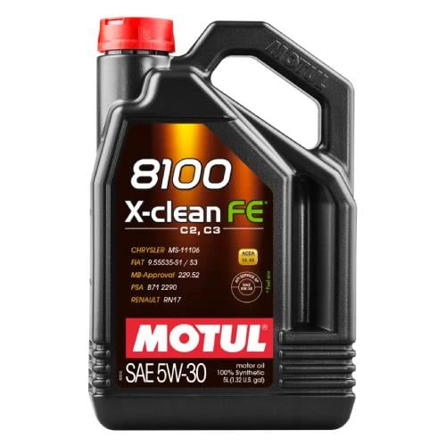 Motul 8100 X-CLEAN FE 5W-30 Motor Yağı 5 Litre