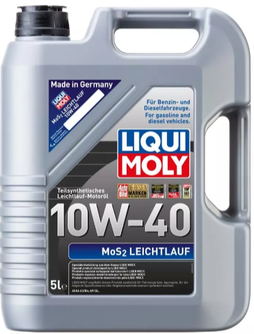 LIQUI MOLY Mos2 Leichtlauf 10W 40 Motor Yağı 5 Litre