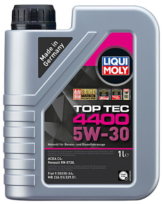 LIQUI MOLY TopTec 4400 5W-30 Motor Yağı 1 Litre