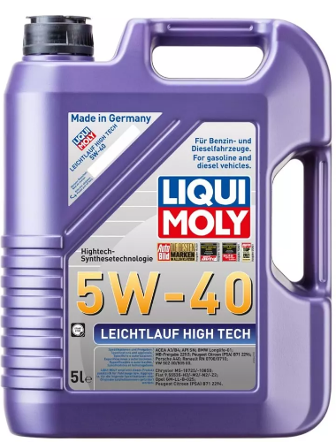 LIQUI MOLY Leichtlauf High Tech 5W-40 Motor Yağı 5 Litre