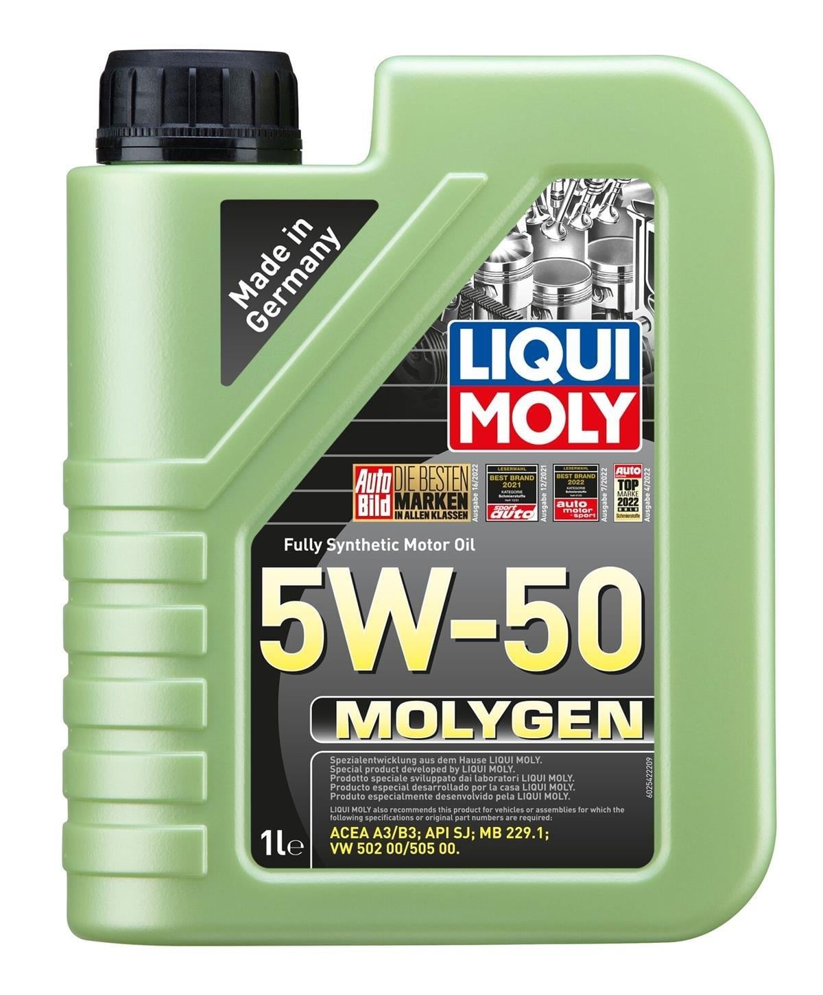 LIQUI MOLY Molygen New Generation 5W-50 Motor Yağı 1 Litre