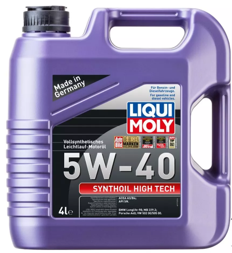 LIQUI MOLY Synthoil High Tech 5W-40 Motor Yağı 4 Litre