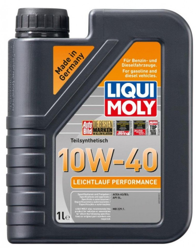 LIQUI MOLY Leichtlauf Performance 10W-40 Motor Yağı 1 Litre