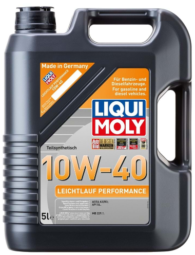 LIQUI MOLY Leichtlauf Performance 10W-40 Motor Yağı 5 Litre