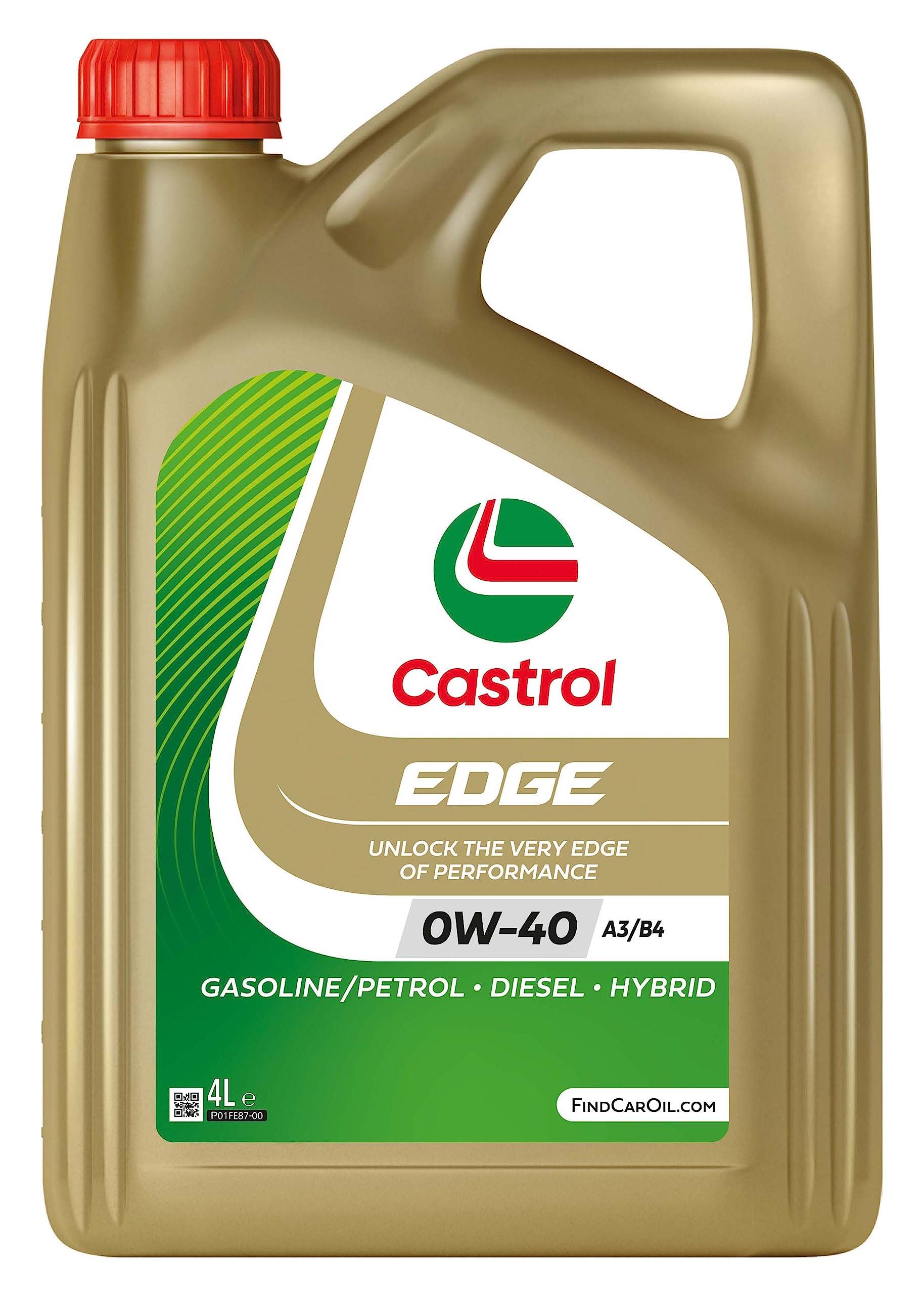 Castrol Edge 0W-40 A3/B4 Motor Yağı 4 Litre