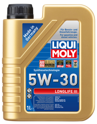 LIQUI MOLY Longlife III Volkswagen Motor Yağı 5W-30 1 Litre