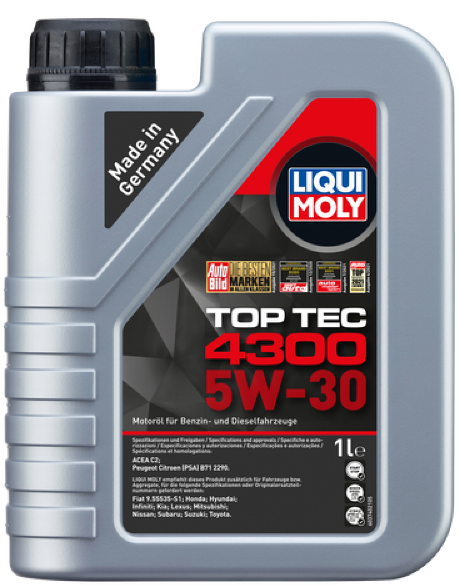 LIQUI MOLY Top Tec 4300 5W-30 Motor Yağı 1 Litre