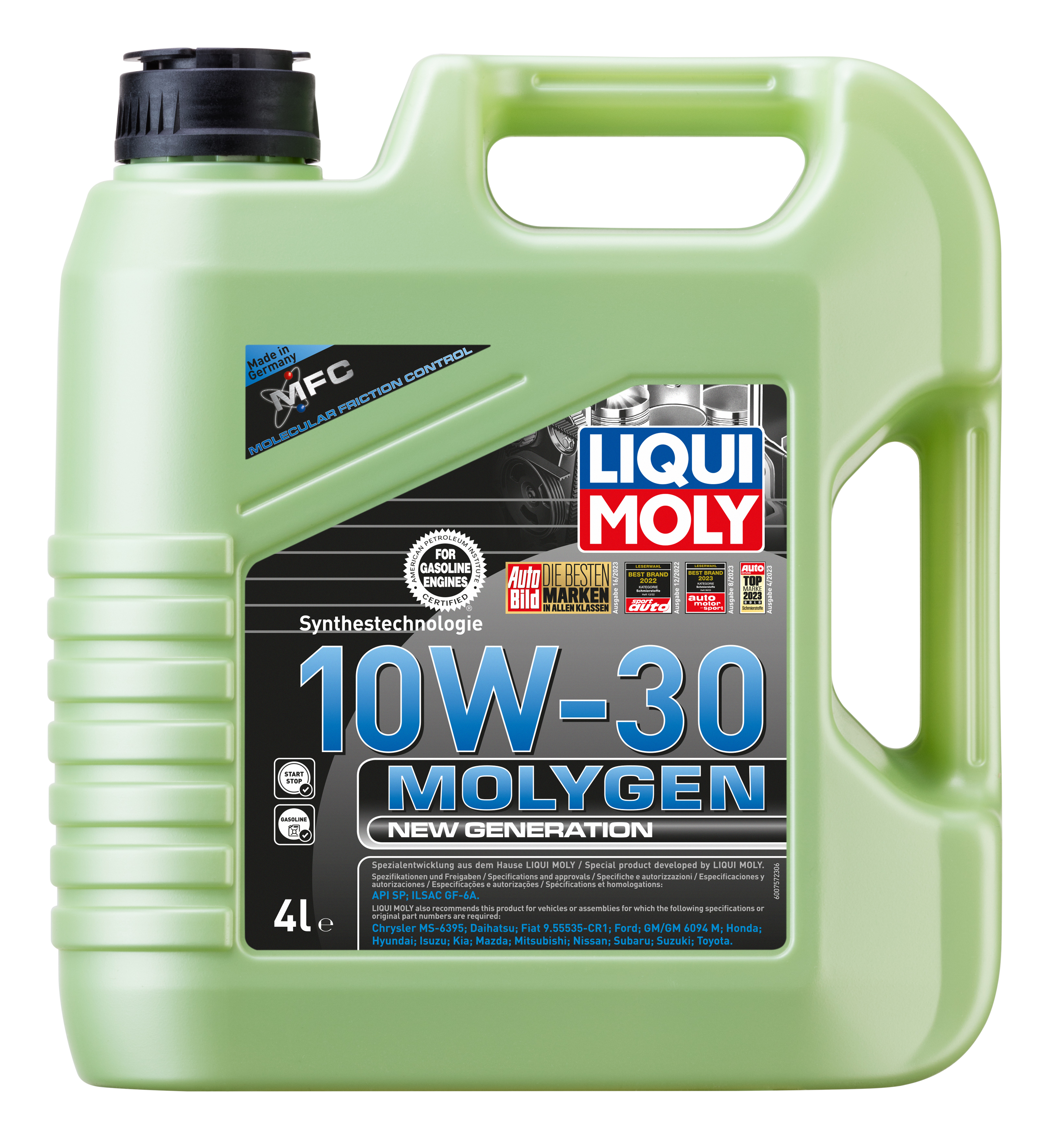 LIQUI MOLY Molygen New Generation 10W-30 Motor Yağı 4 Litre