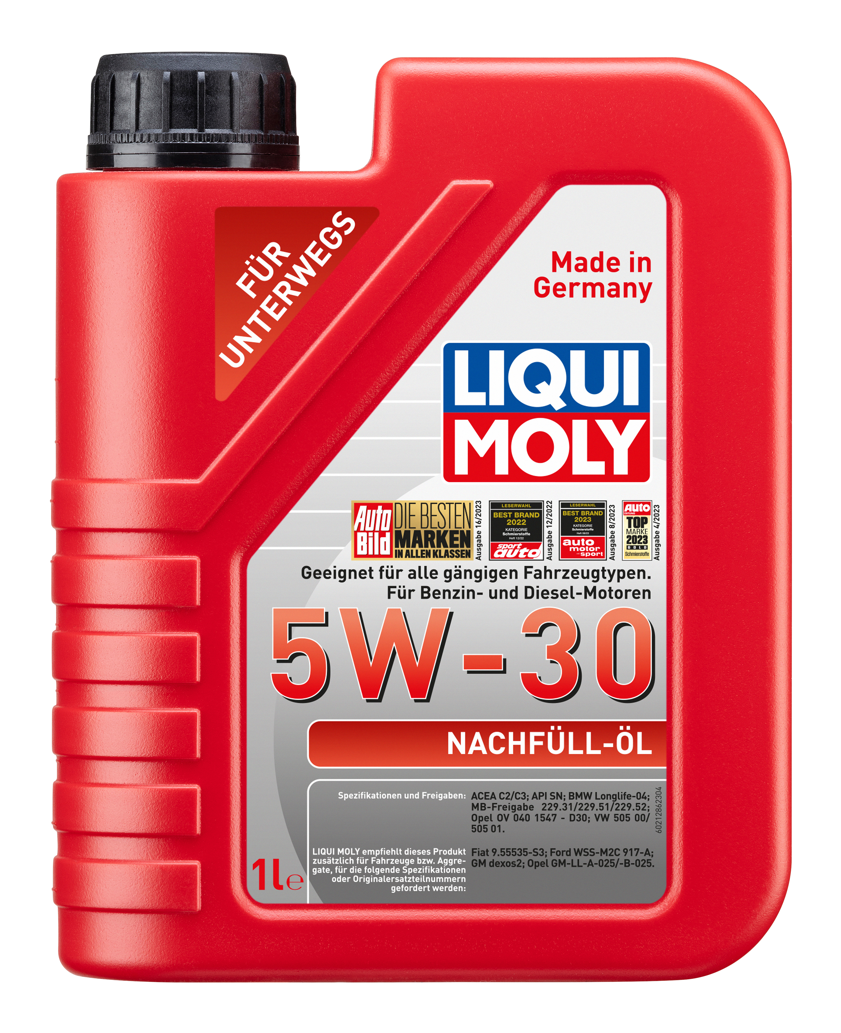 LIQUI MOLY Top-Up Oil 5W-30 | Motor Yağı 1 Litre
