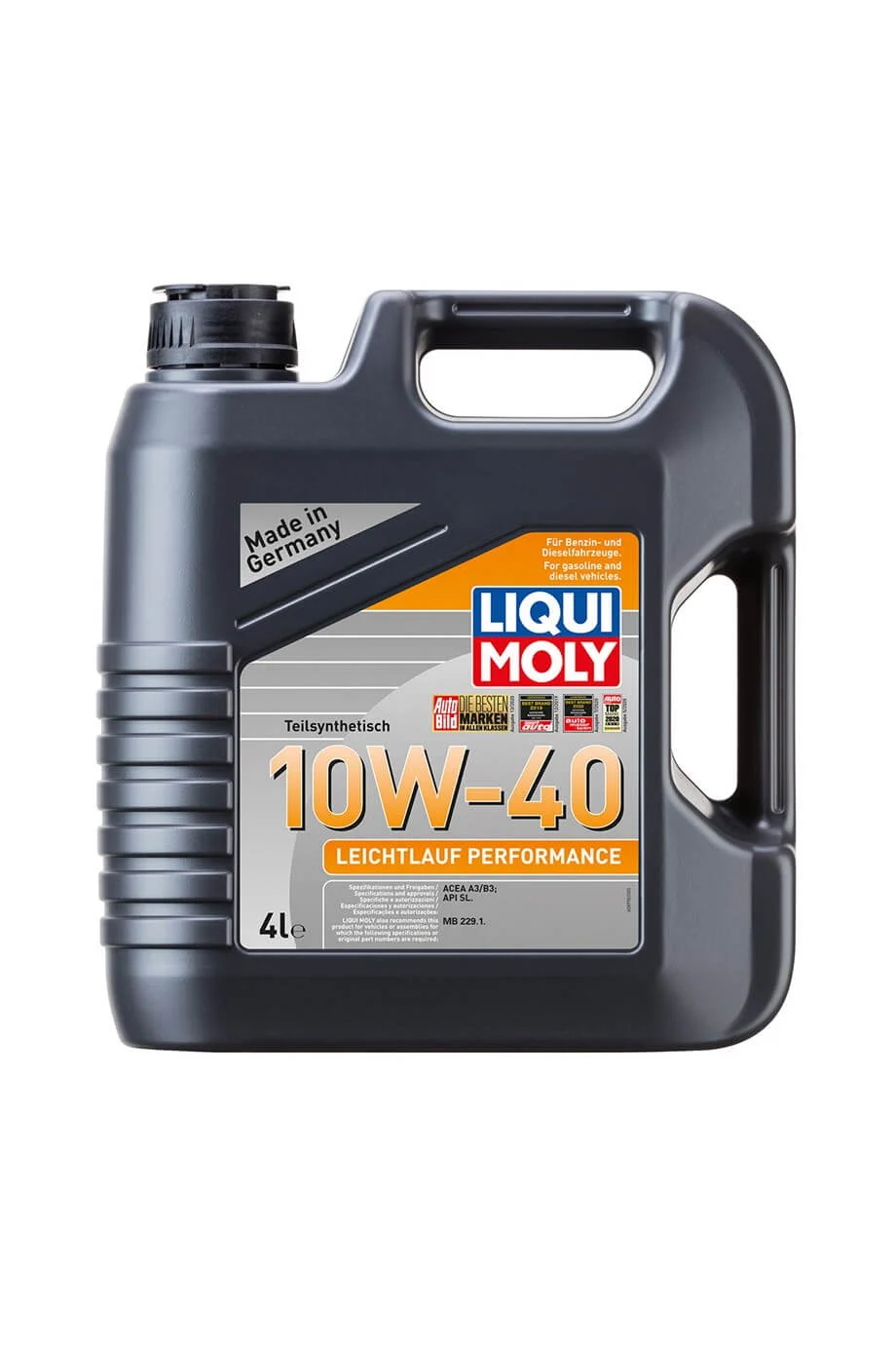 LIQUI MOLY Leichtlauf 10W-40 Motor Yağı 4 Litre