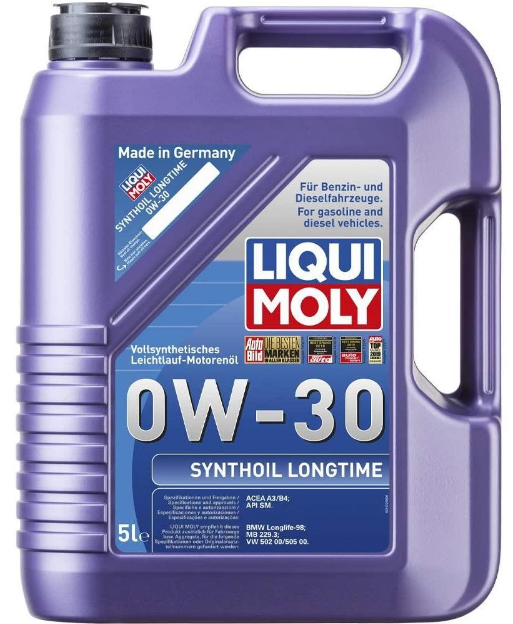 LIQUI MOLY Synthoil Longtime 0W-30 Sentetik Motor Yağı 5 Litre