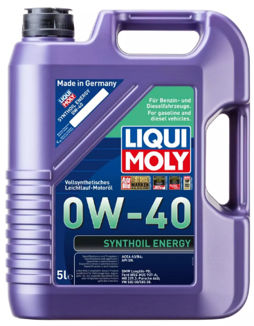 LIQUI MOLY Synthoil Energy 0W-40 Motor Yağı 5 Litre