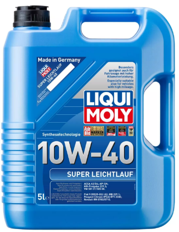 LIQUI MOLY Super Leichtlauf 10W-40 Sentetik Motor Yağı 5 Litre