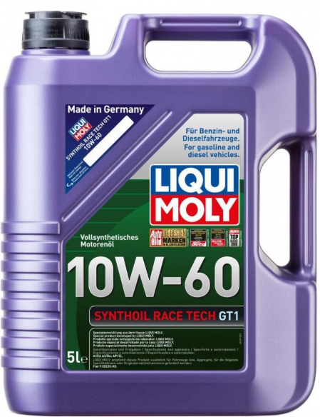 LIQUI MOLY Synthoil Race Tech GT1 10W-60 Motor Yağı 5 Litre