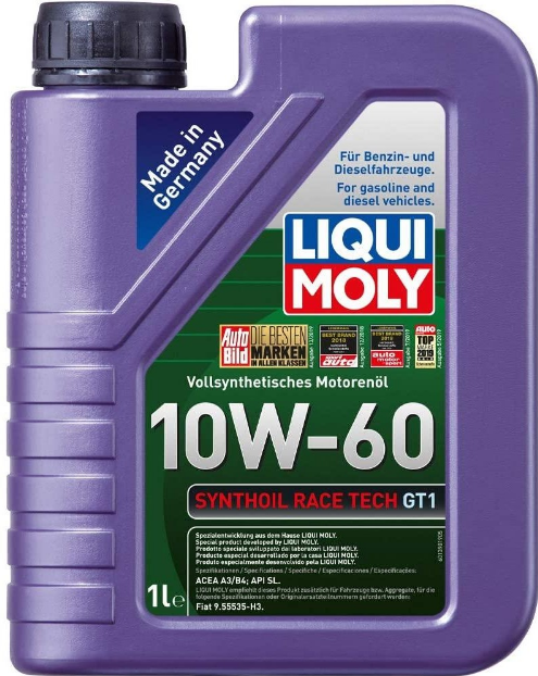 LIQUI MOLY Synthoil Race Tech GT1 10W-60 Sentetik Motor Yağı 1 Litre