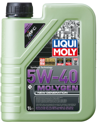 LIQUI MOLY Molygen New Generation 5W-40 Motor Yağı 1 Litre