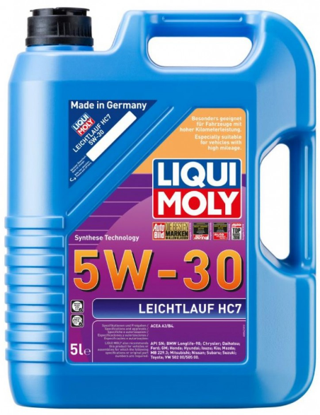 LIQUI MOLY Leichtlauf HC7 5W-30 Motor Yağı 5 Litre