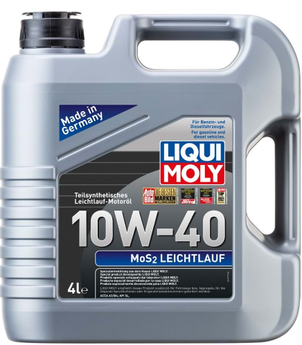 LIQUI MOLY MoS2 Leichtlauf 10W-40 Motor Yağı 4 Litre