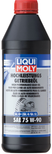 LIQUI MOLY High Performance GL4+ 75W-90 Dişli Şanzıman Yağı 1 Litre