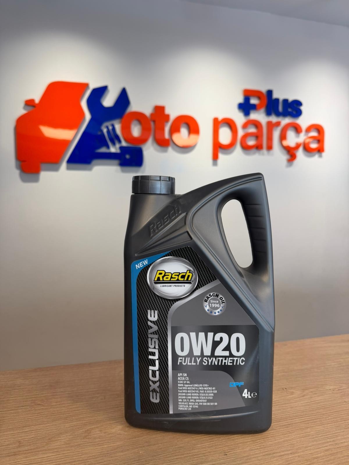 Rasch Exclusive Motor Yağı 4 Litre 0W20