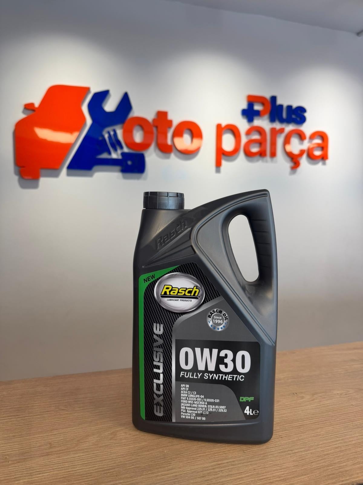 Rasch Exclusive 0W16 Motor Yağı 4 Litre