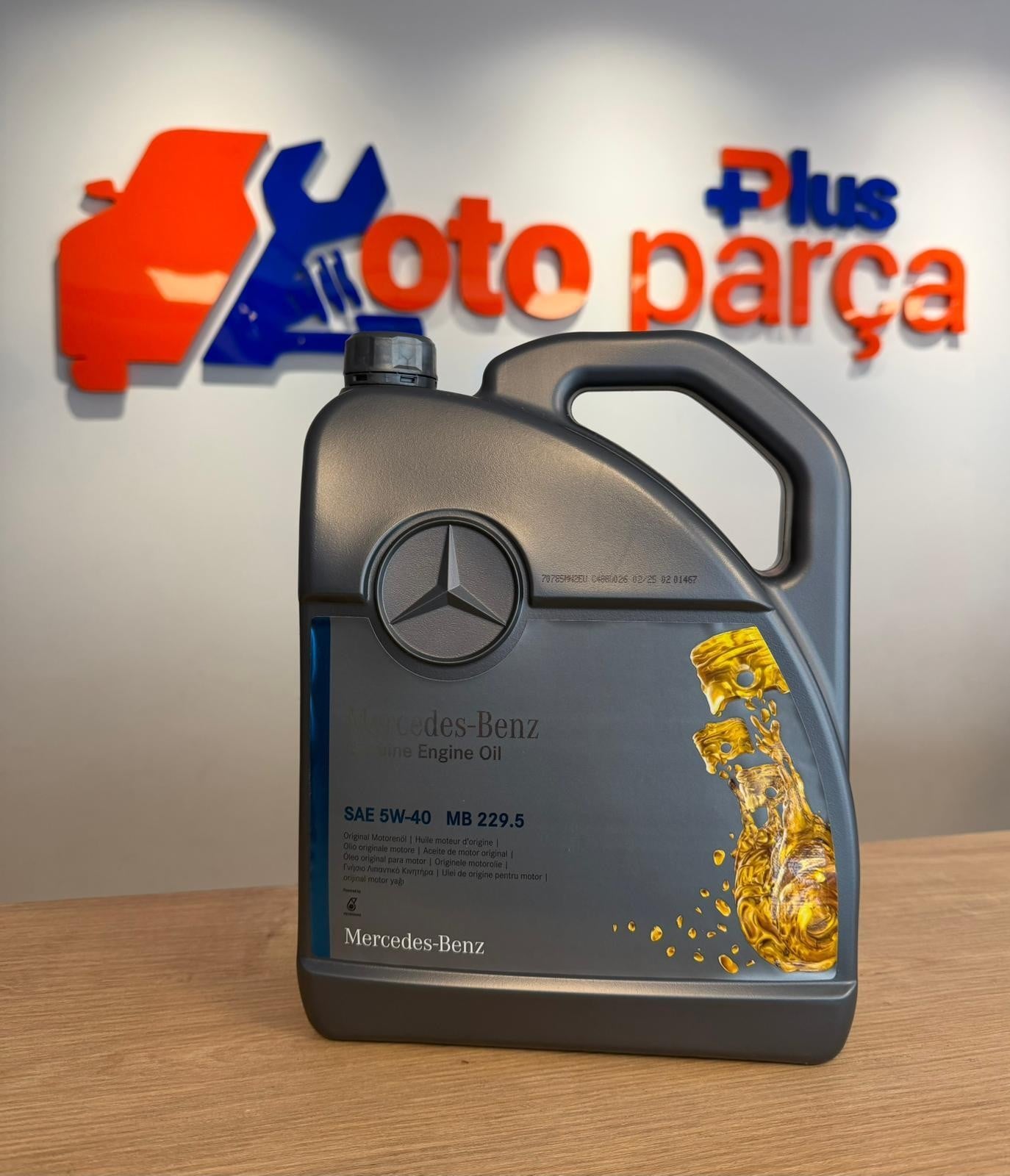 Mercedes SAE 5W-40 5 Litre Motor Yağı MB 229.5