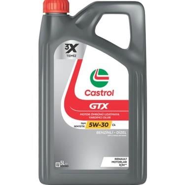 Castrol Gtx 5W-30 Motor Yağı 5 Litre
