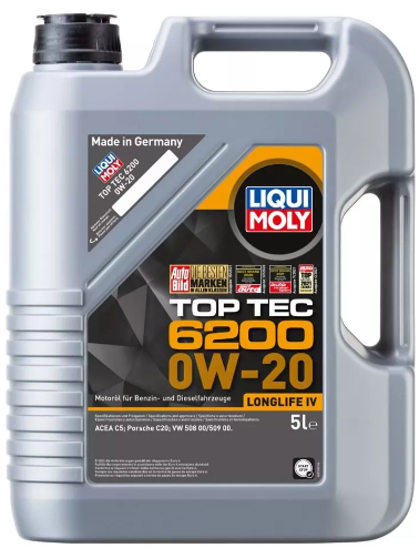 Liqui Moly Top Tec 6200 0W-20 Motor Yağı 4 Litre