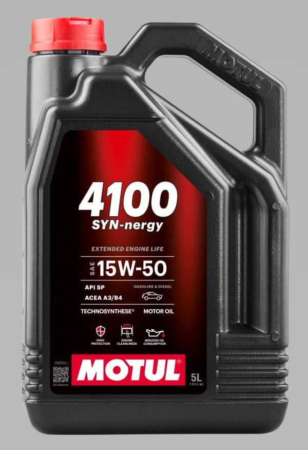 Motul 4100 SYN-NERGY 15W-50 Motor Yağı 5 Litre