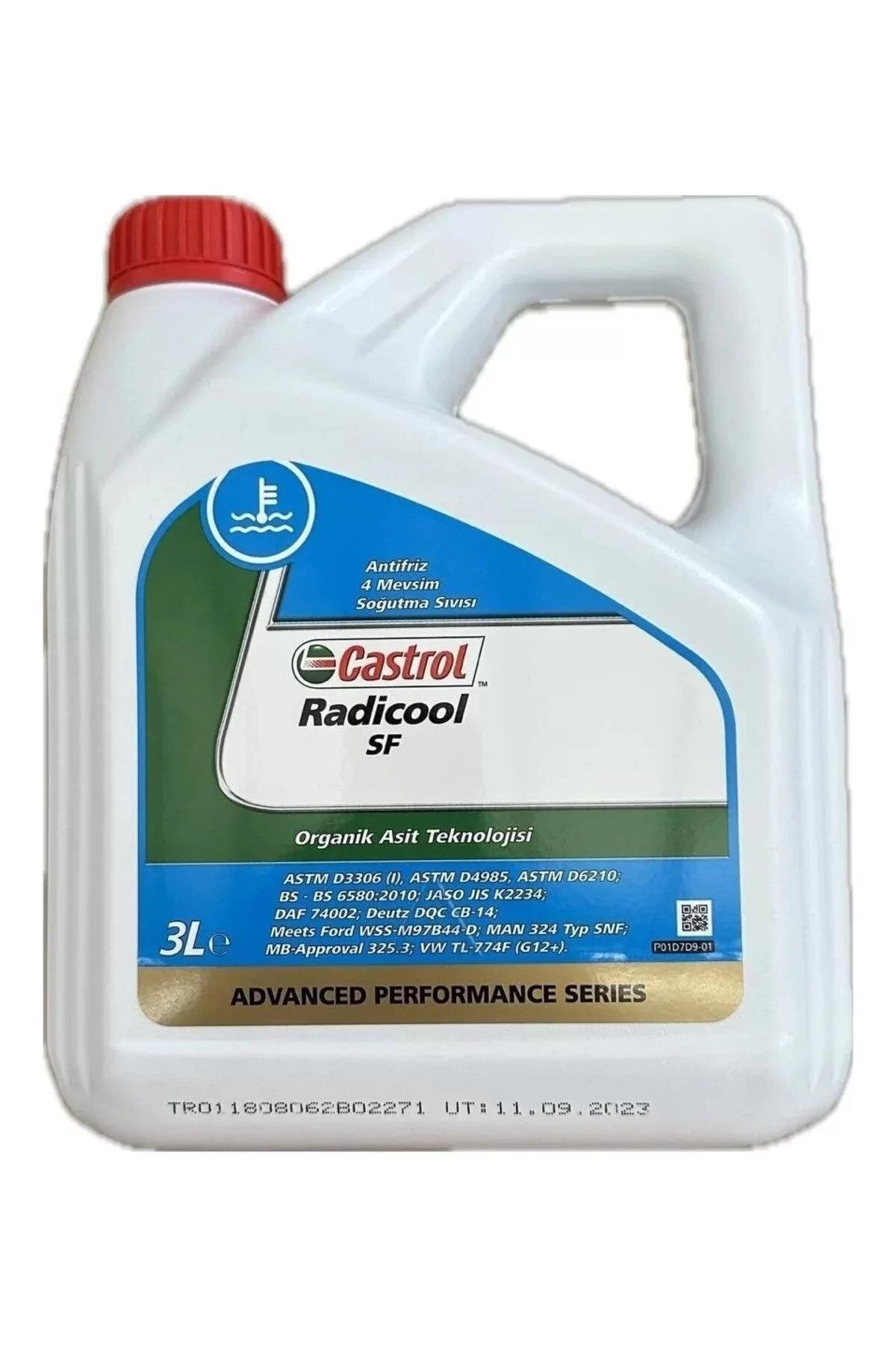 Castrol Radicool Konsantre Antifriz 3 LİTRE